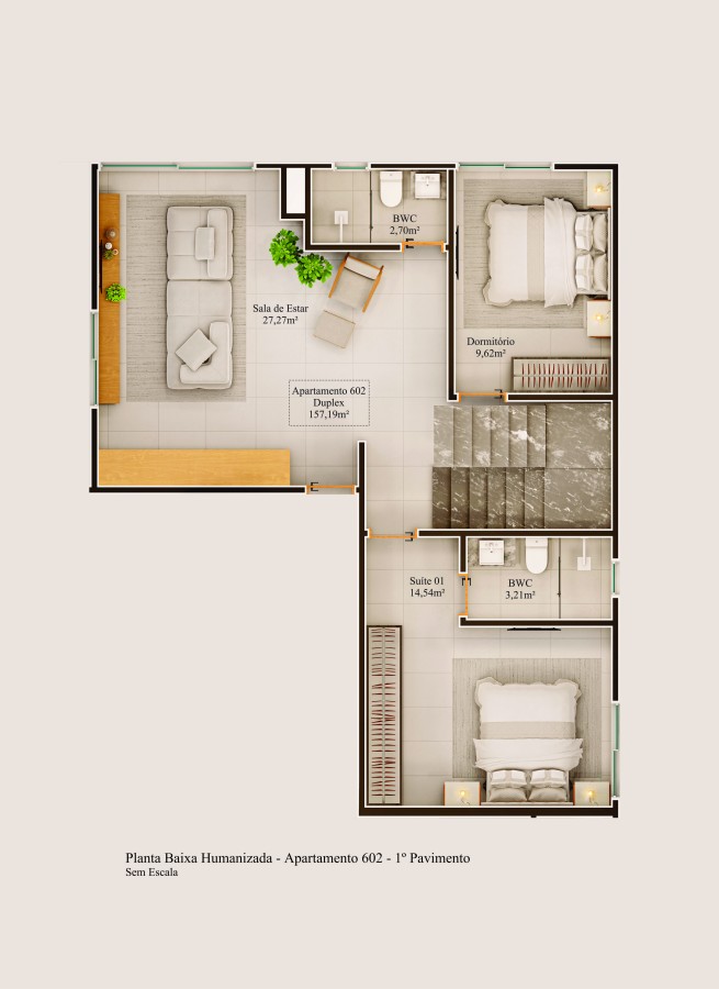 Apartamento, 3 quartos, 158 m² - Foto 19