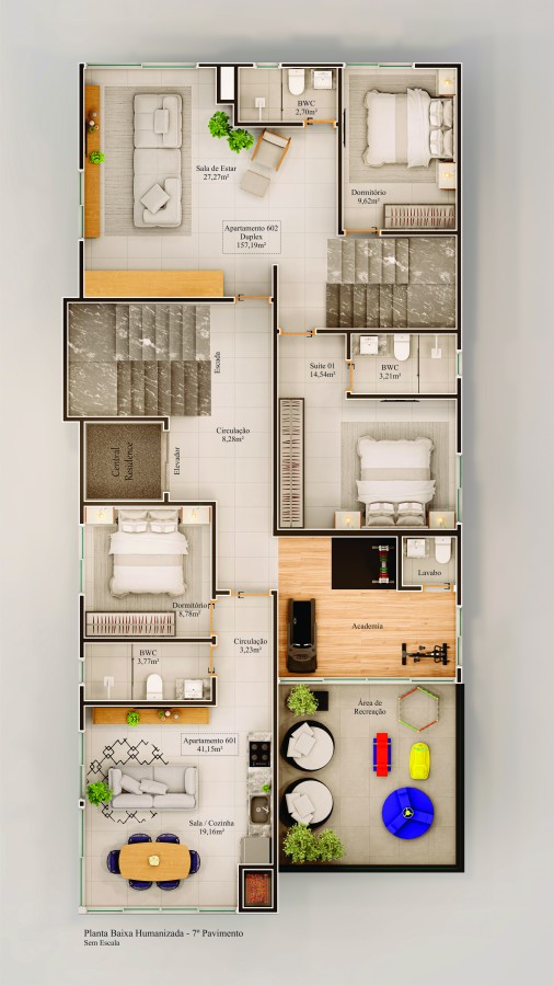 Apartamento, 3 quartos, 158 m² - Foto 23