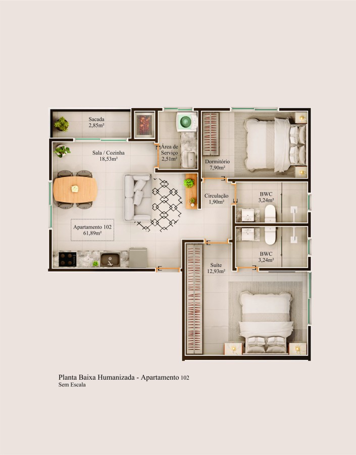 Apartamento, 3 quartos, 122 m² - Foto 23