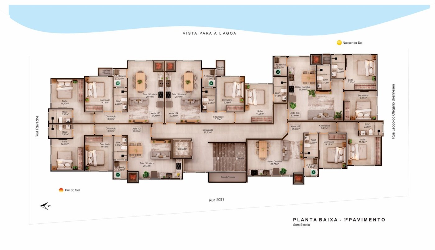 Apartamento, 2 quartos, 65 m² - Foto 31