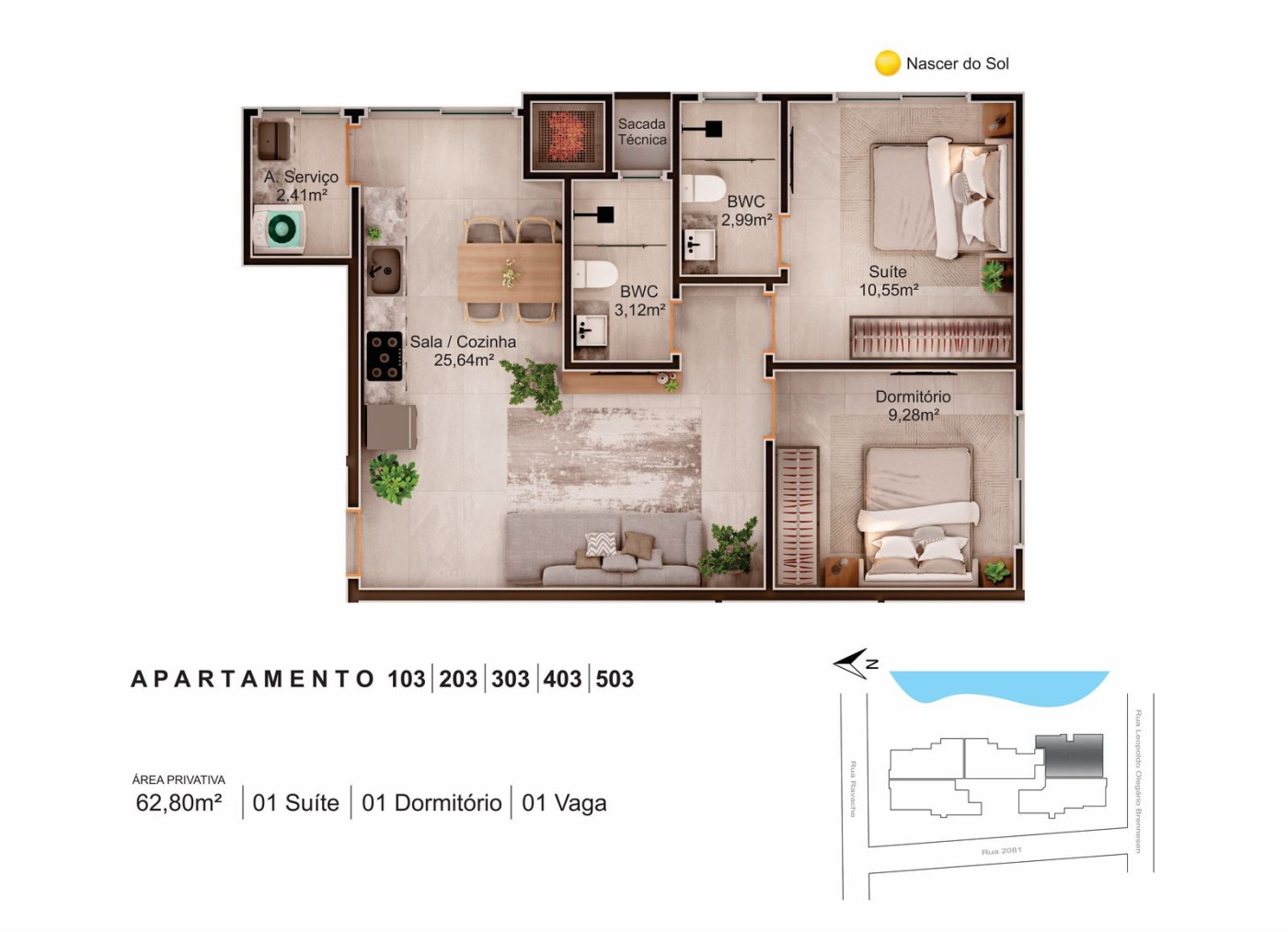 Apartamento, 2 quartos, 65 m² - Foto 30