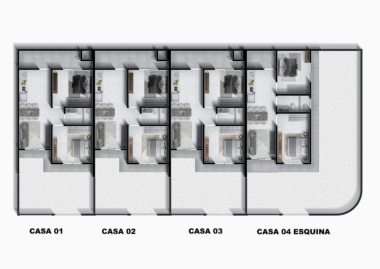 Casa, 2 quartos, 81 m² - Foto 4