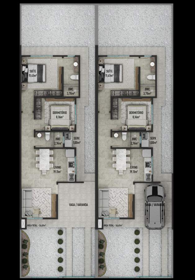 Casa, 2 quartos, 135 m² - Foto 18