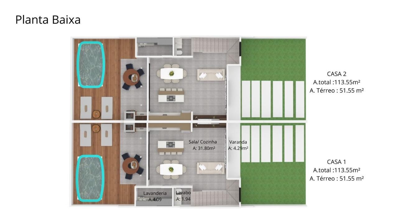 Sobrado, 3 quartos, 150 m² - Foto 19